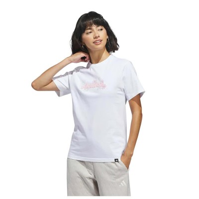 тениска,мъжки,тениски,дамски,тениски,adidas,western,florals,graphic,short,sleeve,t,shirt,white,(white)