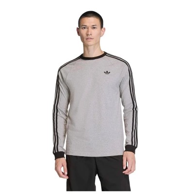 тениска,мъжки,тениски,дамски,тениски,adidas,originals,3,stripes,long,sleeve,t,shirt,grey,(medium,grey,heather)