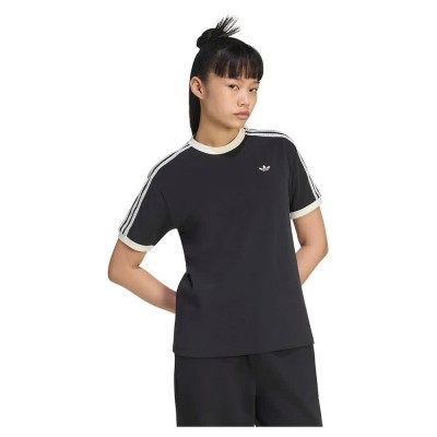 тениска,мъжки,тениски,дамски,тениски,adidas,originals,3,stripes,short,sleeve,t,shirt,black,(black)
