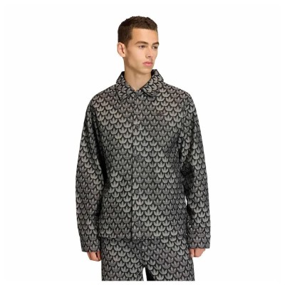 риза,с,дълъг,ръкав,дамски,ризи,мъжки,ризи,adidas,originals,denim,monogram,long,sleeve,shirt,black,(black)