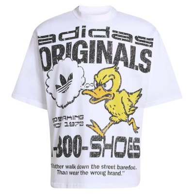 тениска,мъжки,тениски,дамски,тениски,adidas,originals,duck,gfx,graphic,short,sleeve,t,shirt,white,(white)