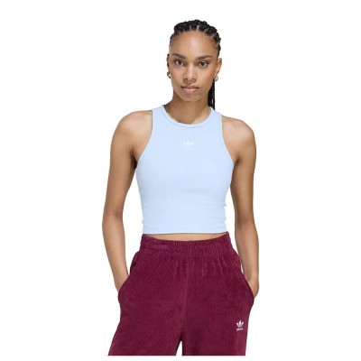 потник,дамски,топове,adidas,originals,essentials,ribbed,sleeveless,top,white,(crystal,sky)
