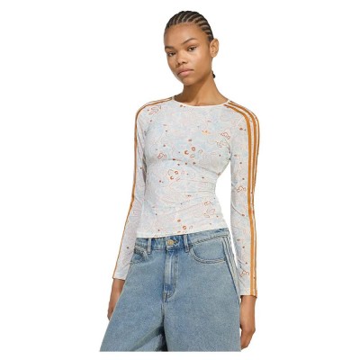 тениска,мъжки,тениски,дамски,тениски,adidas,originals,mesh,graphic,long,sleeve,t,shirt,white,(off,white,rustic,orange)