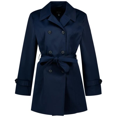 палто,мъжки,якета,vero,moda,chelsea,olivia,trench,coat,blue,(navy,blazer)