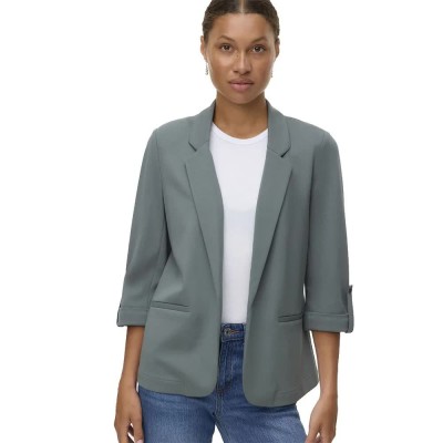 сако,дамски,сака,vero,moda,eva,loose,fit,blazer,grey,(balsam,green)