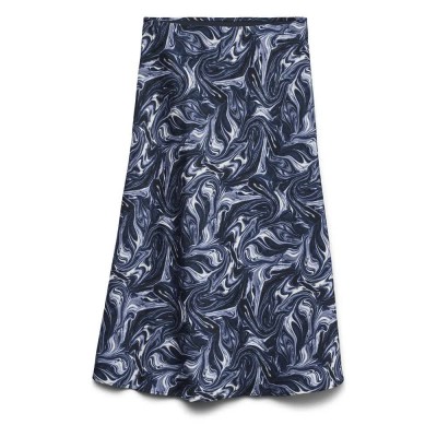 пола,дамски,поли,и,рокли,vero,moda,inara,midi,skirt,blue,(dark,denim,aop,inara)