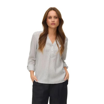 дамски,блузи,vero,moda,kaja,long,sleeve,blouse,white,(snow,white,stripes,amanda,black)