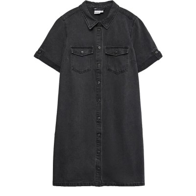 рокля,дамски,поли,и,рокли,vero,moda,jennie,short,sleeve,dress,black,(black)