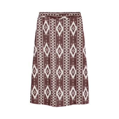 пола,дамски,поли,и,рокли,vero,moda,mymilo,midi,skirt,brown,(andorra,aop,bella)