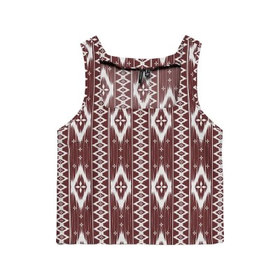 потник,дамски,топове,vero,moda,mymilo,sleeveless,top,brown,(andorra,aop,bella)