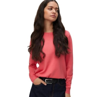 блуза,дамски,пуловери,дамски,плетени,дрехи,vero,moda,silje,sweater,pink,(coral,paradise)