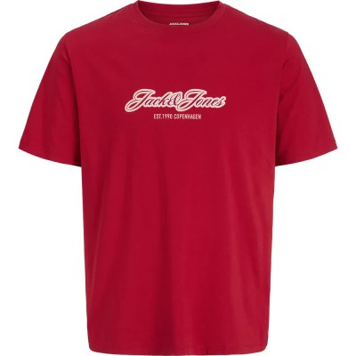 тениска,мъжки,тениски,дамски,тениски,jack,&,jones,catskills,ballon,short,sleeve,t,shirt,red,(samba)