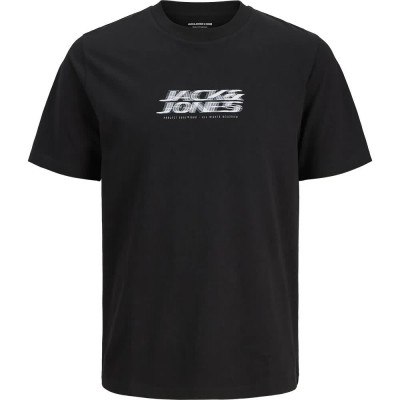 тениска,мъжки,тениски,дамски,тениски,jack,&,jones,fusion,branded,short,sleeve,t,shirt,black,(black)