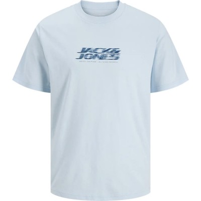 тениска,мъжки,тениски,дамски,тениски,jack,&,jones,fusion,branded,short,sleeve,t,shirt,blue,(omphalodes)