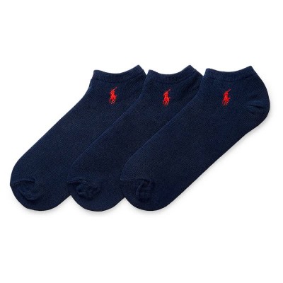 чорапи,мъжки,чорапи,дамски,чорапи,ralph,lauren,449655213,short,socks,3,pairs,blue,(navy)