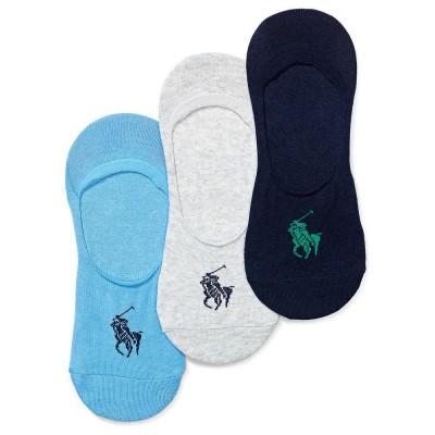 чорапи,мъжки,чорапи,дамски,чорапи,ralph,lauren,449655267,no,show,socks,3,pairs,blue,grey,(multicolor)