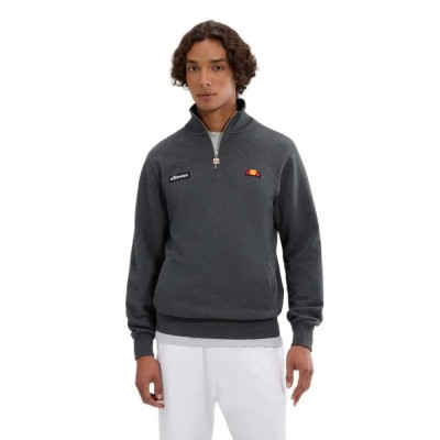 блуза,мъжки,пуловери,ellesse,pelegrini,half,zip,sweatshirt,grey,(101)