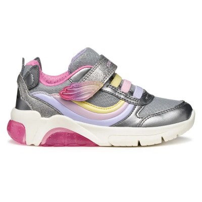 маратонки,мъжки,маратонки,дамски,маратонки,geox,fadinlight,trainers,grey,(silver,multicolor)