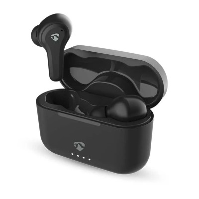 слушалки,слушалки,nedis,hybrid,wireless,earphones,black,(black)