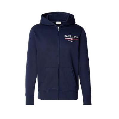 блуза,мъжки,пуловери,gant,2067041,full,zip,sweatshirt,blue,(navy,blue)