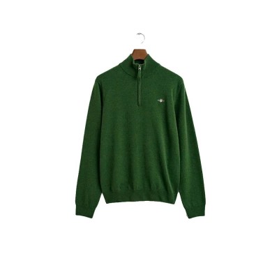 блуза,мъжки,пуловери,gant,87213,half,zip,sweater,green,(green)