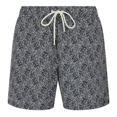 бански,гащета,мъжки,бански,костюми,tommy,hilfiger,um0um03491,swimming,shorts,grey,(blue)