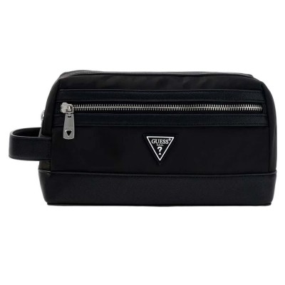 несесер,тоалетни,принадлежности,guess,berlin,small,wash,bag,black,(black)
