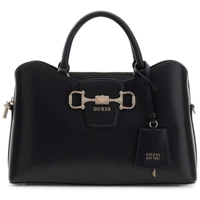 чанта,всички,чанти,guess,janie,satchel,bag,black,(black)