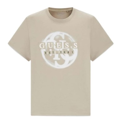 тениска,мъжки,тениски,дамски,тениски,guess,m6gi09k2989,short,sleeve,t,shirt,beige,(pasadena,stone)