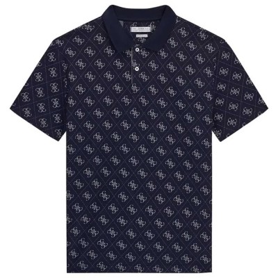 дамски,блузи,с,яка,мъжки,блузи,с,яка,guess,m6gp04k3073,short,sleeve,polo,blue,(allover,4g,smart,blue)