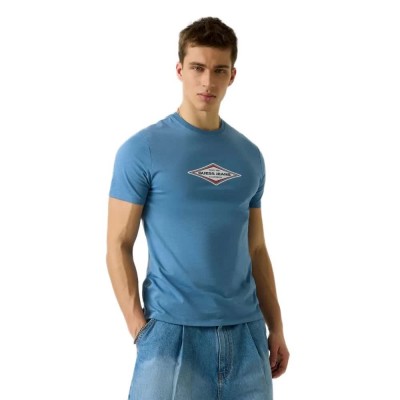 тениска,мъжки,тениски,дамски,тениски,guess,jeans,diamond,short,sleeve,t,shirt,blue,(sugar,paper)