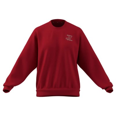 поларена,блуза,дамски,блузи,adidas,3,stripes,studio,fleece,sweatshirt,red,(better,scarlet)