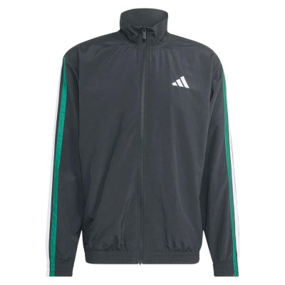 блуза,мъжки,пуловери,adidas,3,stripes,woven,full,zip,sweatshirt,black,(black,team,dark,green,white,better,scarlet)
