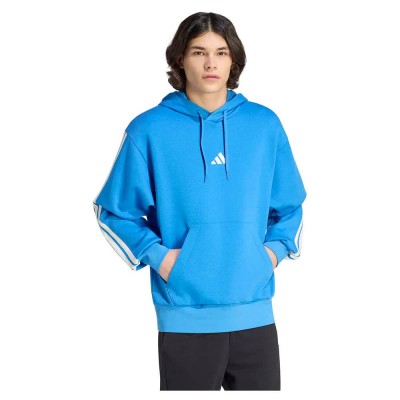 суичър,мъжки,пуловери,adidas,essentials,3,stripes,fleece,hoodie,blue,(ray,blue,off,white)
