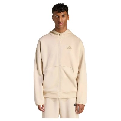 блуза,мъжки,пуловери,adidas,future,icons,small,logo,full,zip,sweatshirt,beige,(crystal,linen)