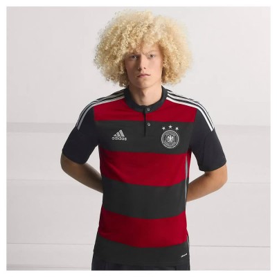 футболна,фланелка,мъжки,тениски,дамски,тениски,adidas,germany,away,14,short,sleeve,t,shirt,red,black,(black,victory,red)