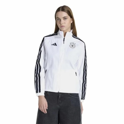 футболна,фланелка,дамски,блузи,adidas,germany,home,anthem,full,zip,sweatshirt,white,(white)