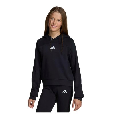 суичър,детски,блузи,adidas,holiday,glam,cropped,hoodie,black,(black,silver,met)