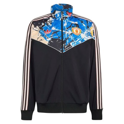 яке,мъжки,анцузи,adidas,manchester,united,stone,roses,tracksuit,jacket,black,(black,multicolor)