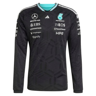 тениска,мъжки,тениски,дамски,тениски,adidas,mercedes,amg,petronas,f1,team,driver,authentic,long,sleeve,t,shirt,black,(black)