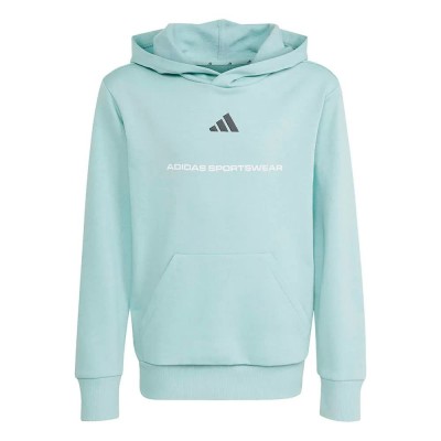суичър,детски,блузи,adidas,slogan,fleece,hoodie,green,(tactile,green)