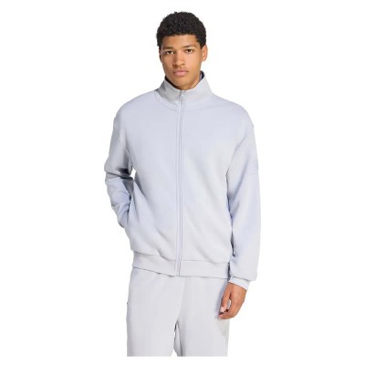 блуза,мъжки,пуловери,adidas,soft,lux,full,zip,sweatshirt,blue,(halo,silver)