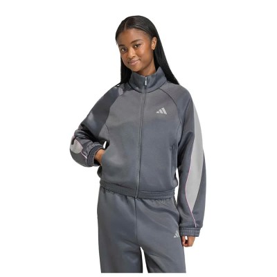 блуза,дамски,блузи,adidas,stadium,full,zip,sweatshirt,grey,(grey,six,ch,solid,grey,st,tropic,bloom)