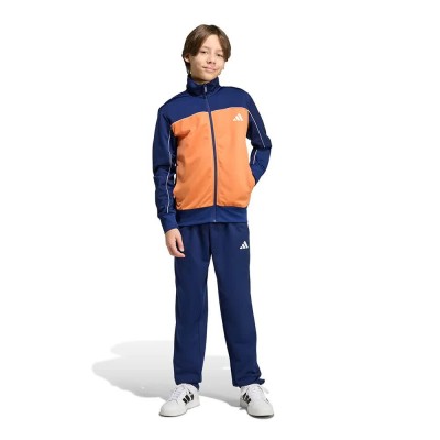 анцуг,детски,анцузи,adidas,tricot,colour,pop,tracksuit,orange,blue,(dark,blue,dusky,orange,white)