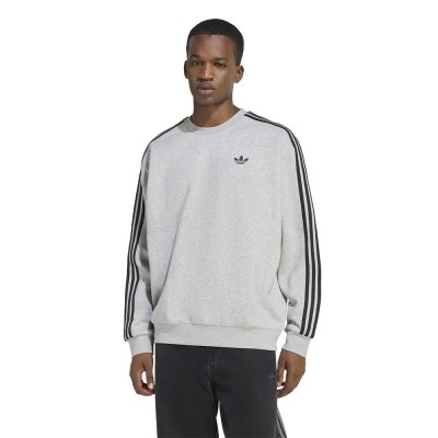 блуза,мъжки,пуловери,adidas,originals,adicolor,3,stripes,oversized,crewneck,sweatshirt,grey,(medium,grey,heather)