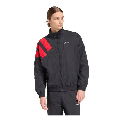 блуза,мъжки,пуловери,adidas,originals,archive,blocked,full,zip,sweatshirt,black,(black,better,scarlet)