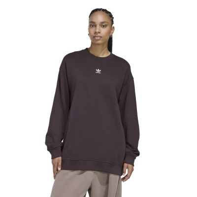 блуза,дамски,блузи,adidas,originals,essentials,oversized,french,terry,sweatshirt,brown,(aurora,coffee)