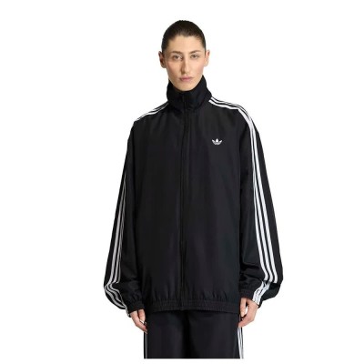 блуза,дамски,блузи,adidas,originals,firebird,adilenium,full,zip,sweatshirt,black,(black,white)