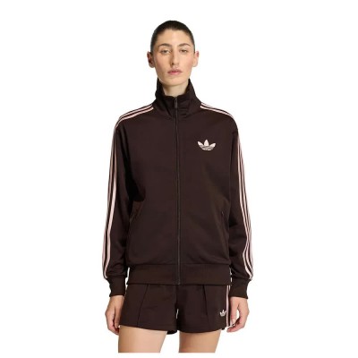 блуза,дамски,блузи,adidas,originals,firebird,loose,full,zip,sweatshirt,pink,(aurora,coffee,sandy,pink)