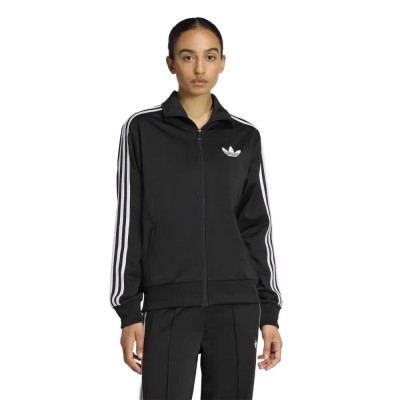 блуза,дамски,блузи,adidas,originals,firebird,loose,full,zip,sweatshirt,black,(black,white)